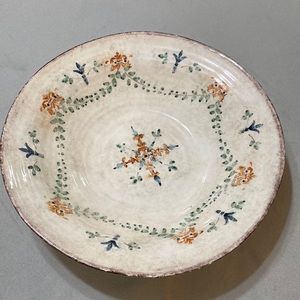 Arte Italica large round shallow serving bowl